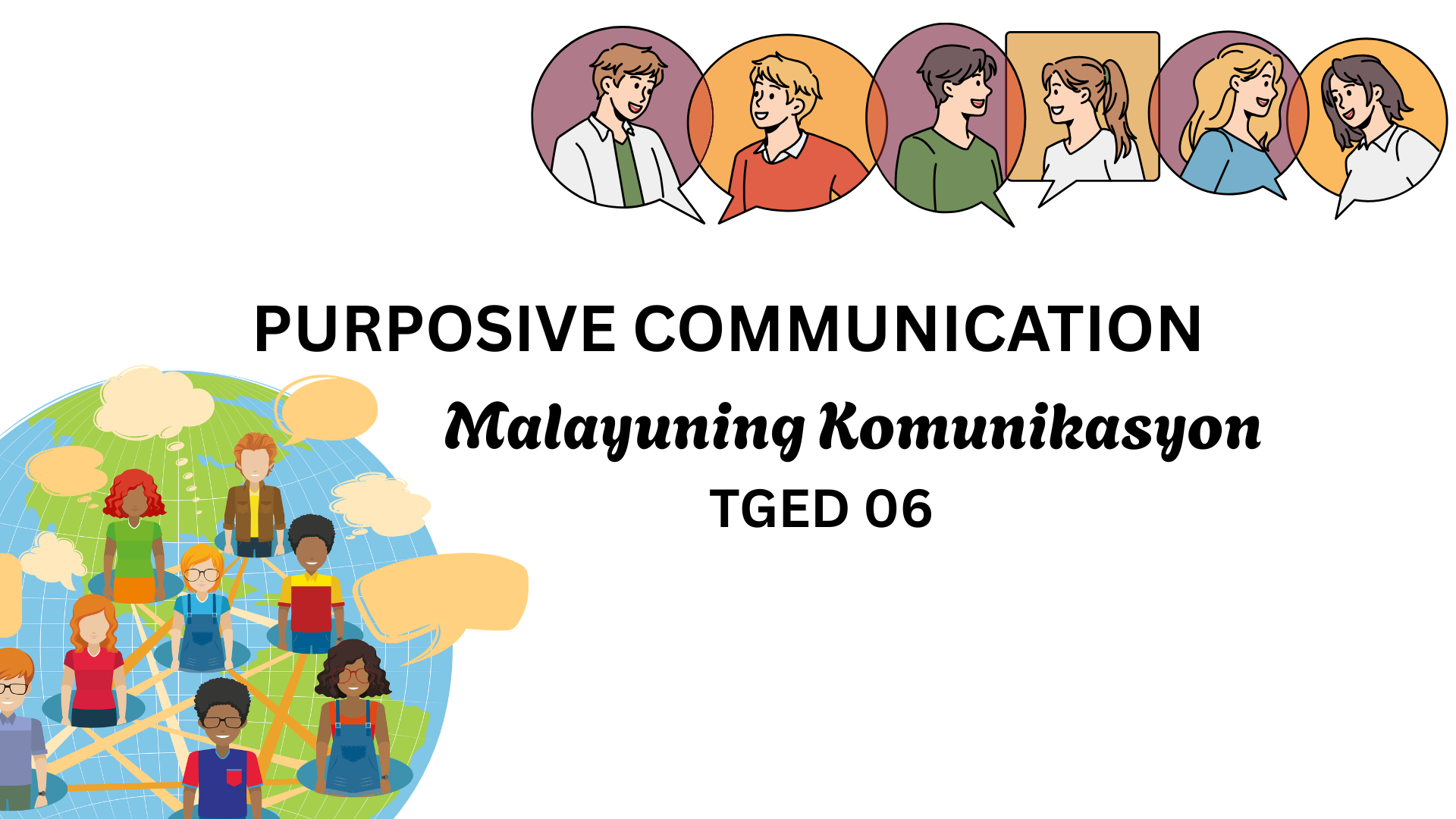 TGED06 PURPOSIVE COMMUNICATION